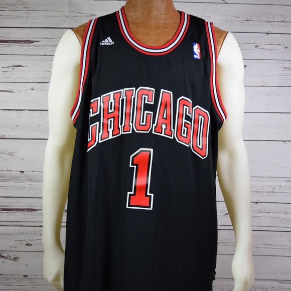 Adidas Men's Chicago Bulls Derrick Rose XXL Jersey Adidas Men's Chicago Bulls Derrick Rose XXL Jersey